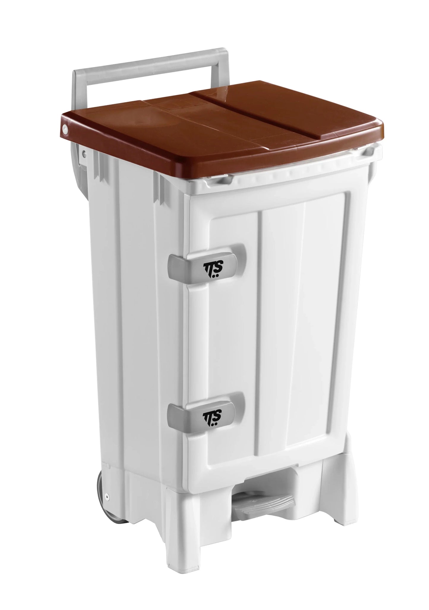 Contentor do Lixo Profissional com Rodas TTS Derby Open-Up XXL, 90L, robusto e funcional, ideal para espaços comerciais.