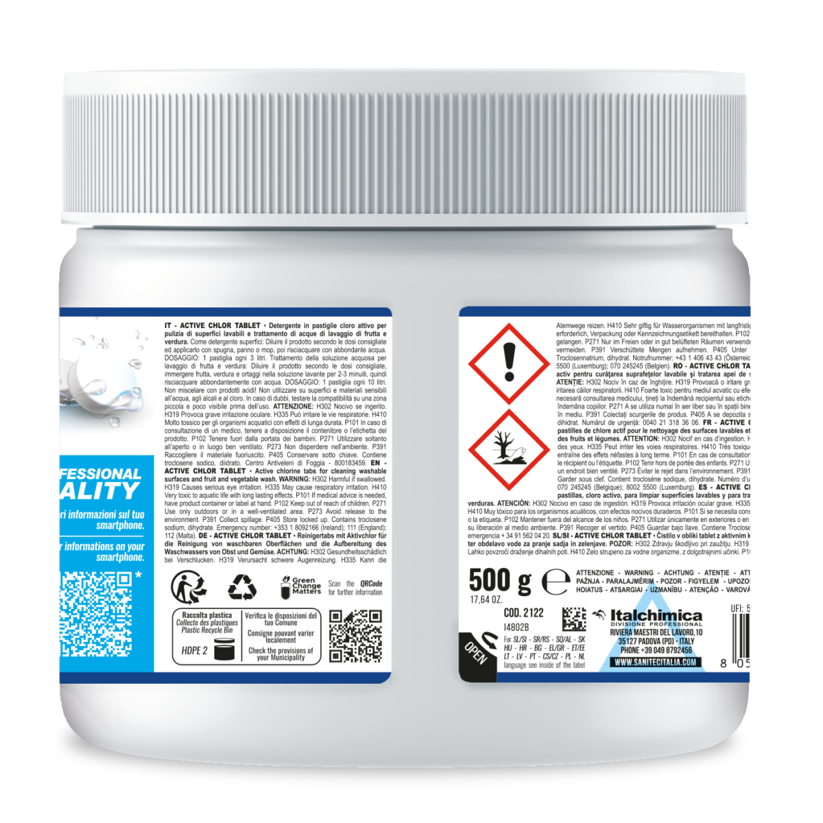 SANITEC ACTIVE CHLOR TABS