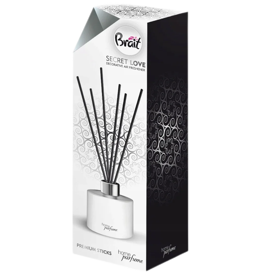 Ambientador Líquido Mikado em Varitas | Brait Premium Sticks | Frasco de 100ml com varitas aromáticas.