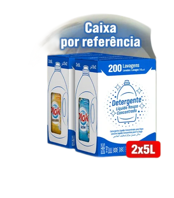Caixa de Detergente Perfumado para Máquina da Roupa 5L da marca PLOK COLÓNIA