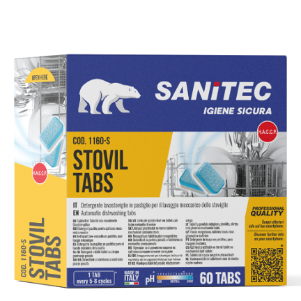 SANITEC STOVIL TABS 6in1 (60un)