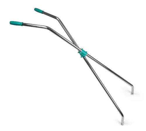 Cabo Cromado Duplo Sistema V | 2x132cm