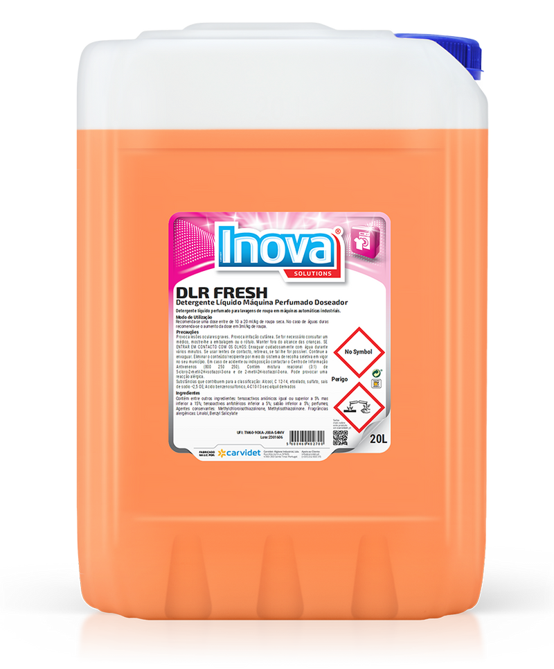 Detergente Líquido Máquina da Roupa Profissional | 5L e 20L