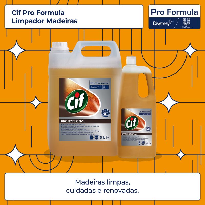 CIF PF WOOD CLEANER 5L
