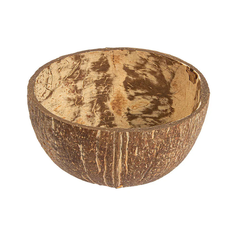 Bowl Redondo de Côco 150ml - Tigela sustentável para servir açaí, saladas e granola, 10 unidades Areca.