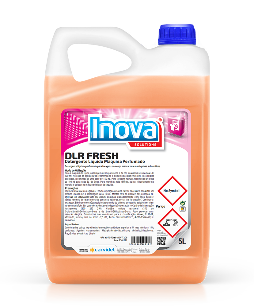 Detergente Líquido Máquina da Roupa Profissional | 5L & 20L