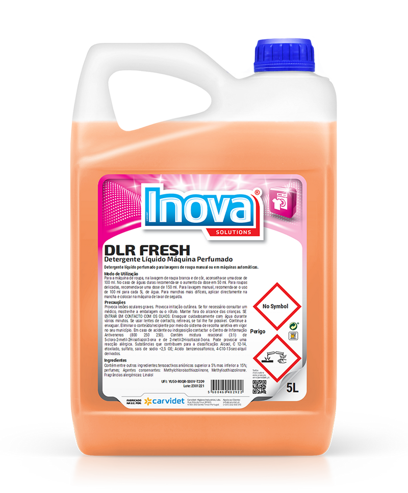 Detergente Líquido Máquina da Roupa Profissional | 5L e 20L