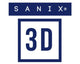 Logotipo de Desinfetante para Contentores de Higiene Feminina SANIX 3D da SUCITESA