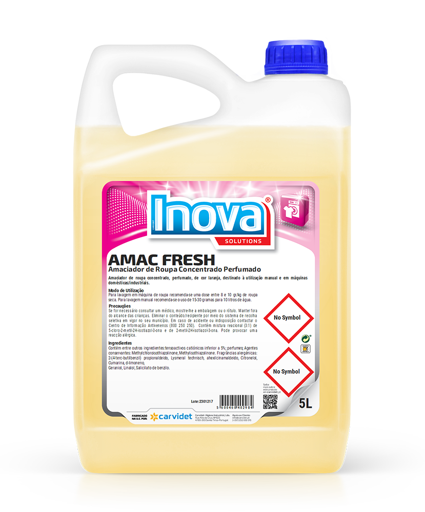 Amaciador da Roupa Profissional | 5L & 20L