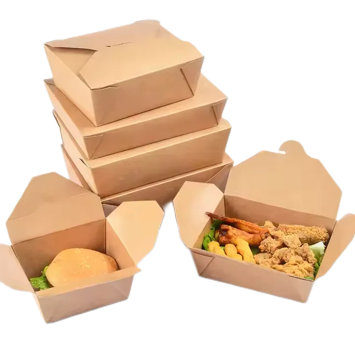 Caixa Take Away Plana 1990ml com fecho, ideal para restaurantes e soluções práticas de take away.