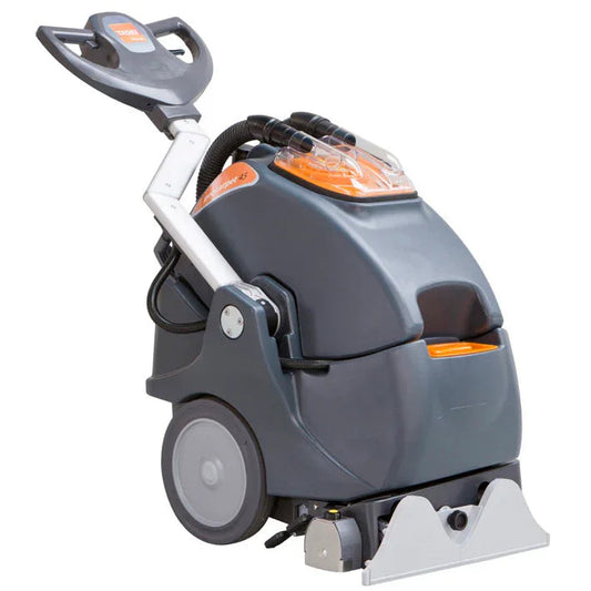 Lavadora Alcatifas Injeção e Extração Profissional TASKI PROCARPET 45 com design ergonómico e eficiente.