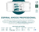 Papel Rolo Multiusos Espiral Amoos 90M | Pack com 6 rolos | Alta absorção e resistência para uso profissional.