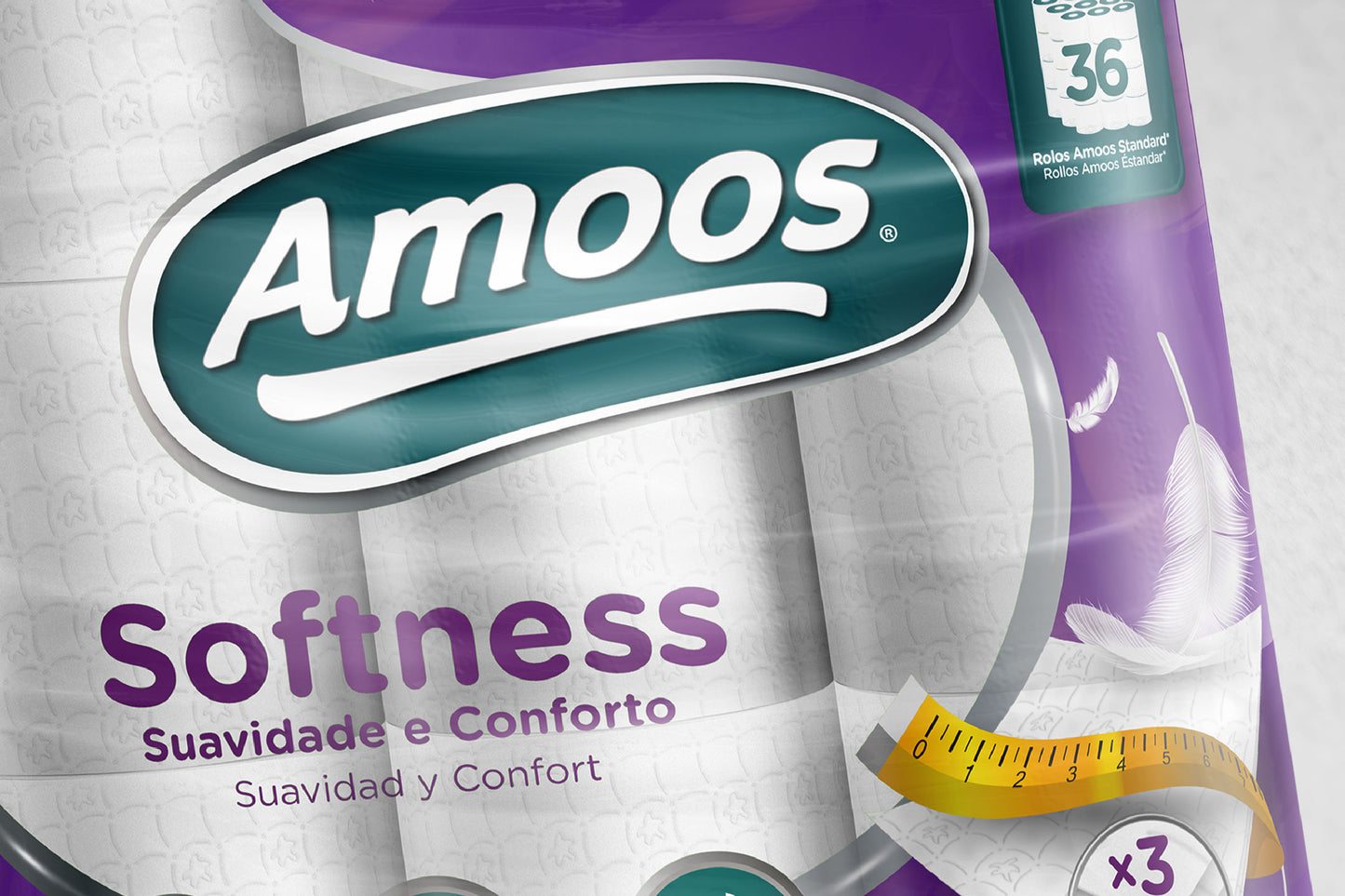 AMOOS SOFTNESS (18 Rolos)