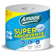Papel Rolo Cozinha Multiusos Amoos Super Absorvente 50M com tecnologia Absorb Tech para máxima absorção e resistência.