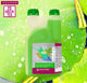 garrafa de Detergente Pavimentos Neutro Extra Perfumado Concentrado 1L AQUAGEN 2D DOSE em aroma GREEN TEA