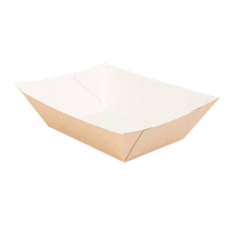 Barqueta Kraft Fritos 480g ThePack Tapas Comida Fast Food Take Away Mesa Restaurante Bandeja Descartável