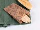 Saqueta Papel Kraft Decorada 14+7x27cm Padaria Pastelaria Bar Take Away Pão Croissant Bolos Restaurante