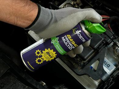 Utilização do Lubrificante Multiusos Alta Performance com Ação 8em1 BOSTIK