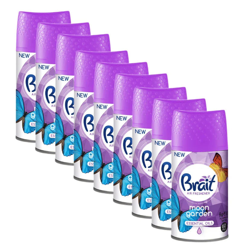 Ambientador Aerossol Recarga para Dispositivos Eletrónicos Brait Tronic 250ml em lata violetas