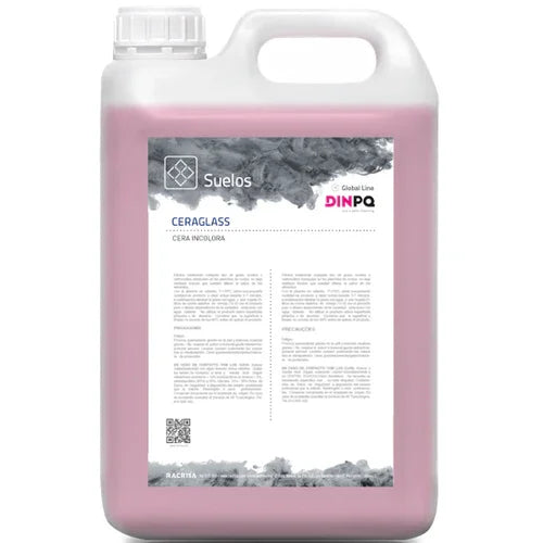 DINPQ CERAGLASS Cera Acrílica Autobrilhante Universal Garrafão 5 litros