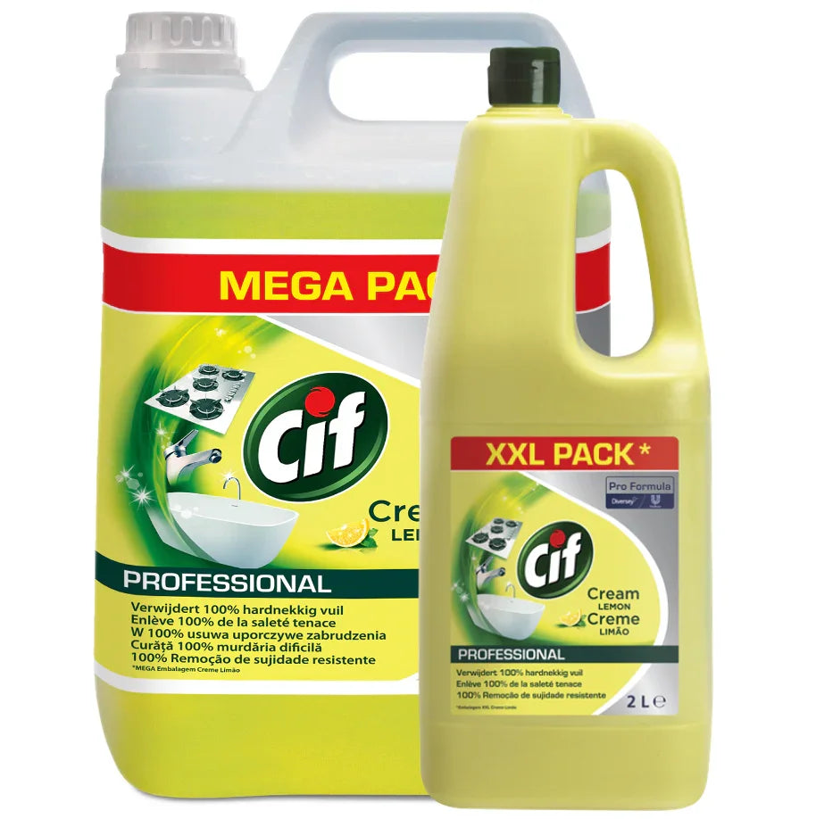 Creme de Limpeza Multiusos CIF Limão Profissional