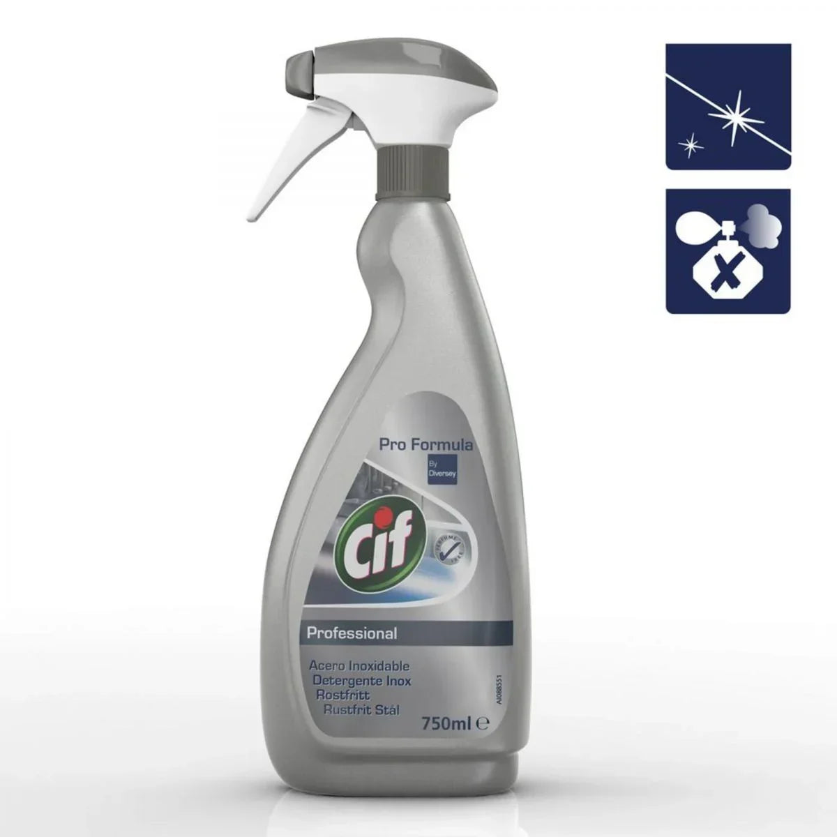 Cif Rnp Detergente para Limpeza Superfícies em Inox Cif Profissional | DMC Higiene