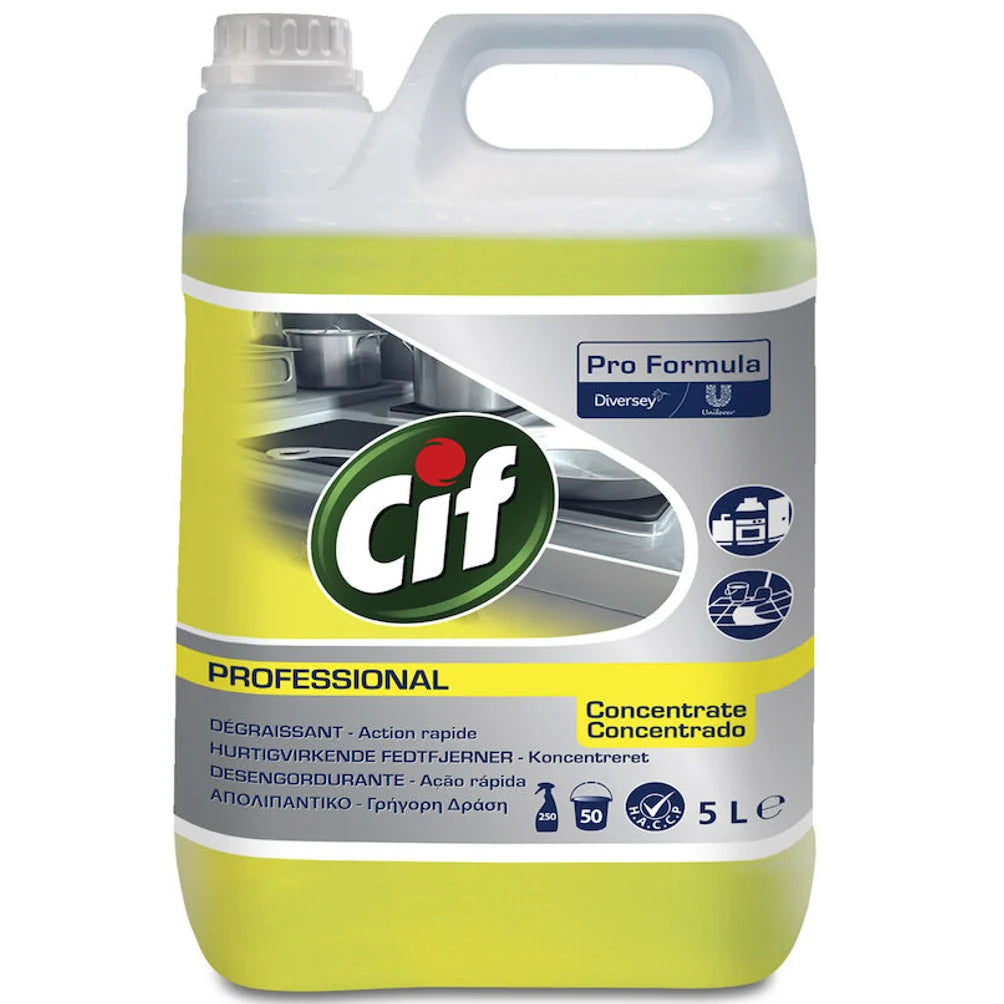 Desengordurante Forte Multiusos Cif Profissional Concentrado | 5L