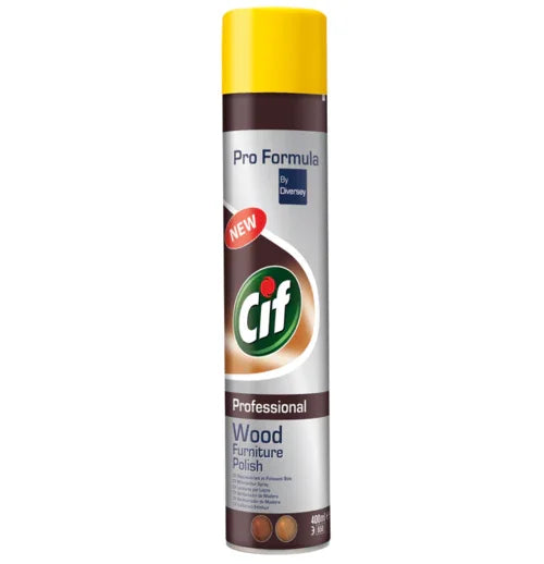 Spray para Limpeza Móveis Cif Profissional em Aerossol de 400ml