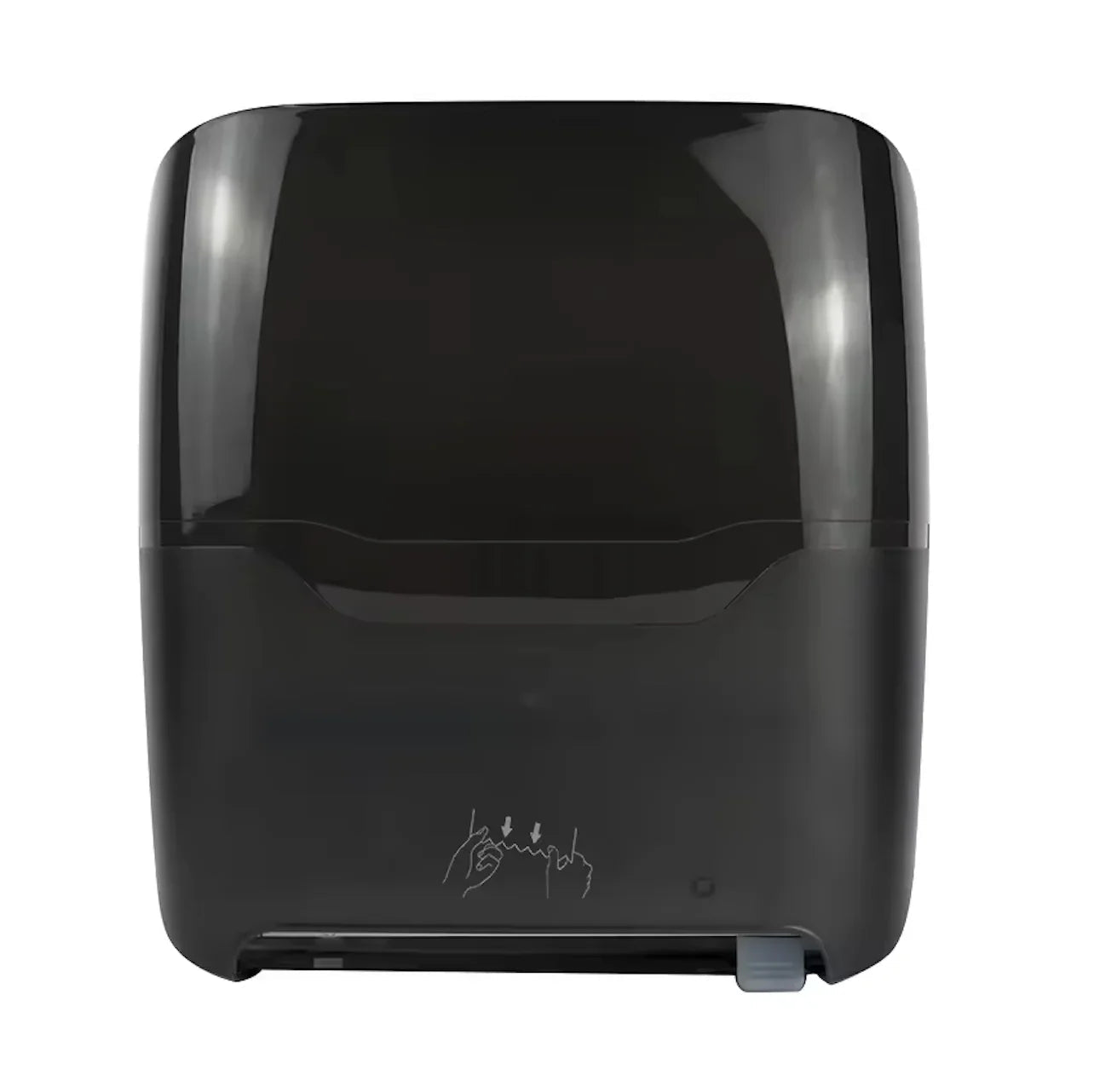 Dispensador Toalhas Mao Rolo AutoCorte Preto Casa de Banho WC Empresas
