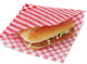 Papel Bolsa Anti-Gordura Abertura 2 Lados Fitipaldi 16x16 Xadrez Vermelho e Branco Restaurante Fast Food Hamburger