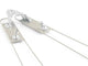Cabo Cromado Duplo Sistema V | 2x132cm
