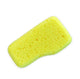 Esponja para Lavagem de Viaturas amarela da DELFI, ideal para lavagem de carroçarias automóvel, 18x15x5cm.