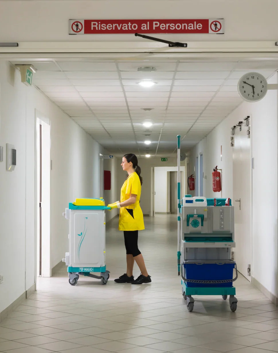 Carrinho Limpeza Hospitalar TTS