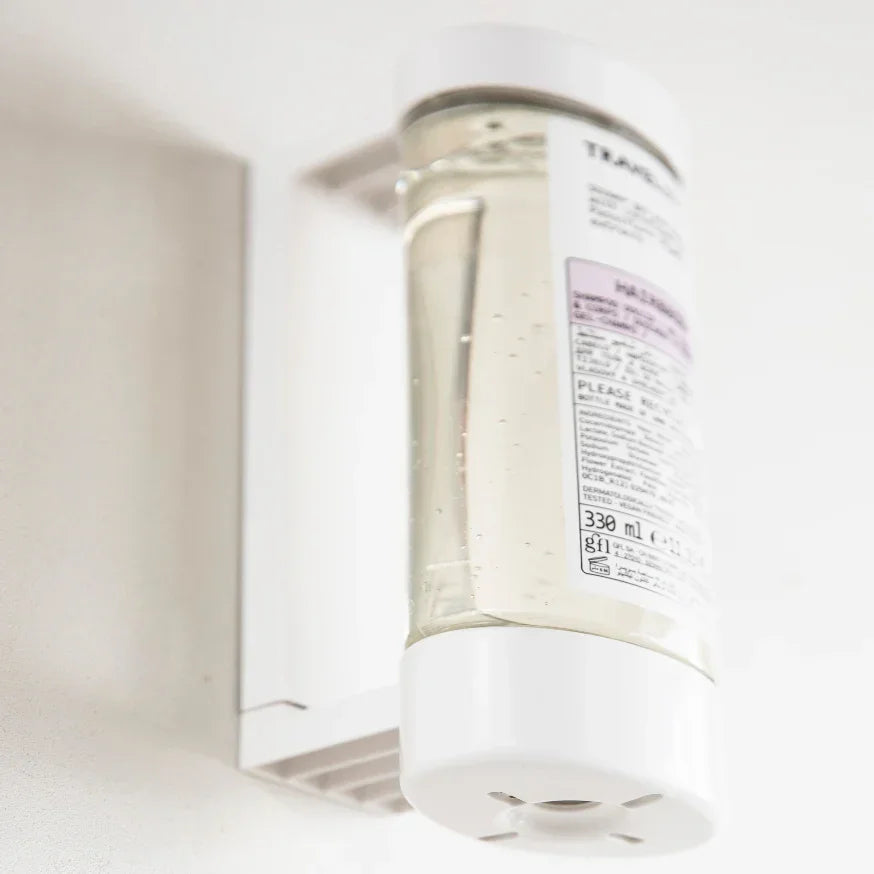 Gel de Mãos e Champô 2em1 TRAVELCARE 330ml em embalagem squeeze para uso em hóteis e alojamentos locais
