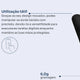 Utilização tátil das Luvas Nitrilo Pretas Descartáveis, gramagem 6,0g, ideal para tarefas digitais e proteção das mãos.