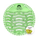 Tapete de Borracha Extra Perfumado para Urinol URIWAVE com aroma pepino e melão CUCUMBER MELON 