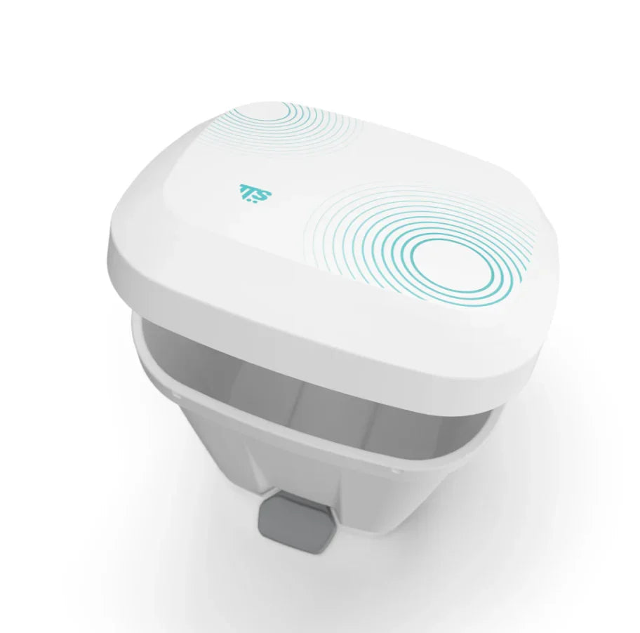 Balde do Lixo Profissional com Pedal 50L da TTS MOJI, design moderno e funcional para utilização intensiva.