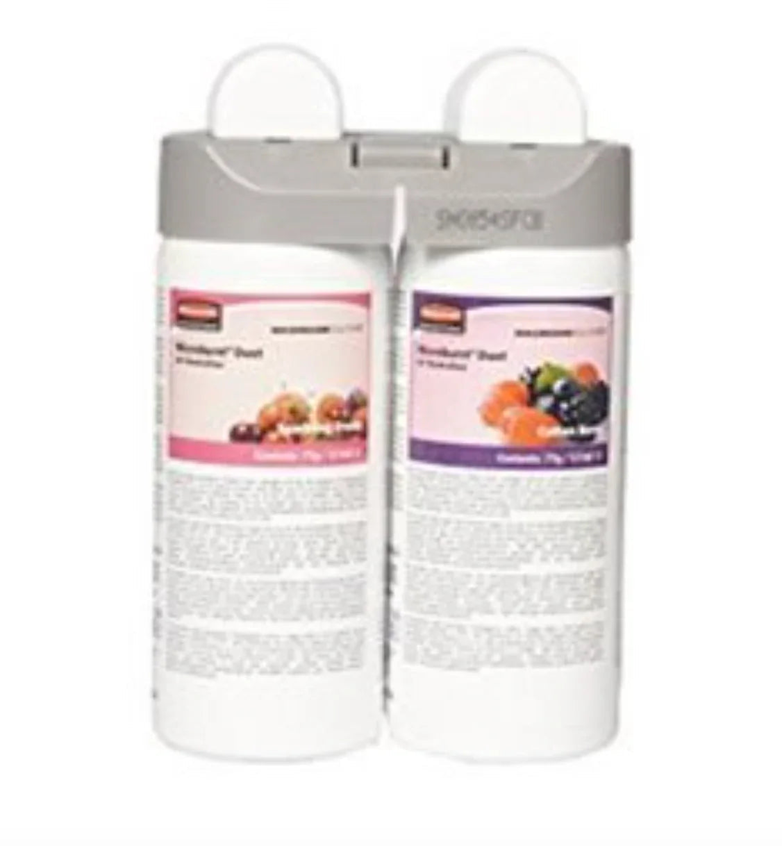 Ambientador Profissional Rubbermaid Microburst Duet com duas fragrâncias concentradas, Sparkling Fruits & Cotton Berry