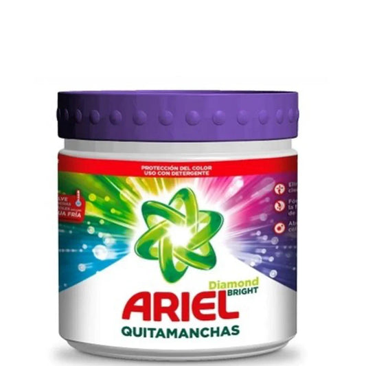 Boião de 500g de Tira Nódoas em Pó Oxy-Action da marca ARIEL