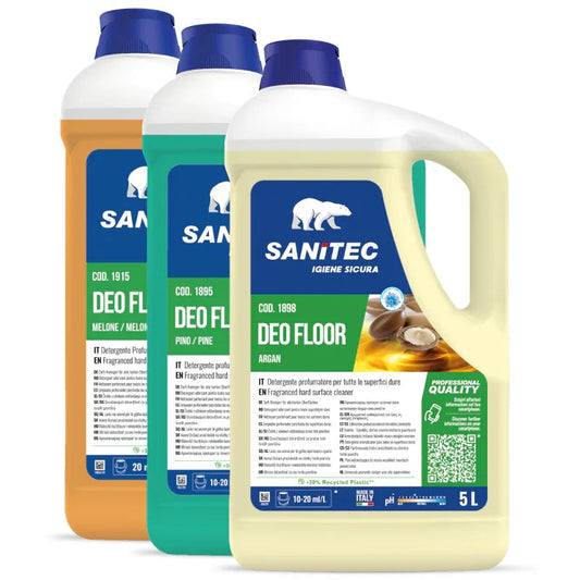 Detergente Pavimentos Neutro com Bioálcool 5 Litros Multiusos Perfumado Garrafão Uso Profissional Empresas