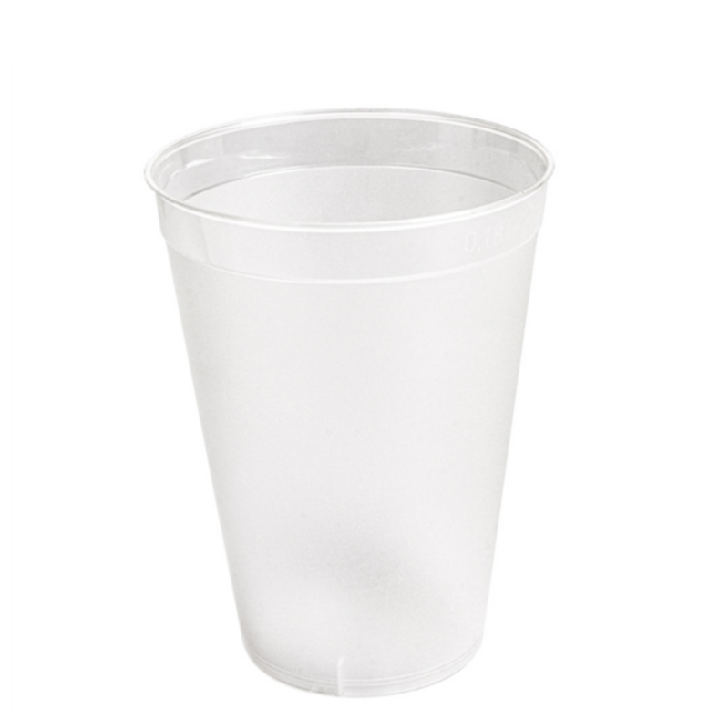 Copo PP Forte Reutilizável 300ml