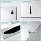 Dispensador Toalhas Mão Zig-Zag Inox Escovado