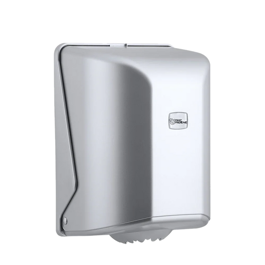 Dispensador Rolo Papel Espiral Cinzento Plástico ABS Inox Cozinhas Mecha Barril Zeta Chaminé Renova Joker Amoos