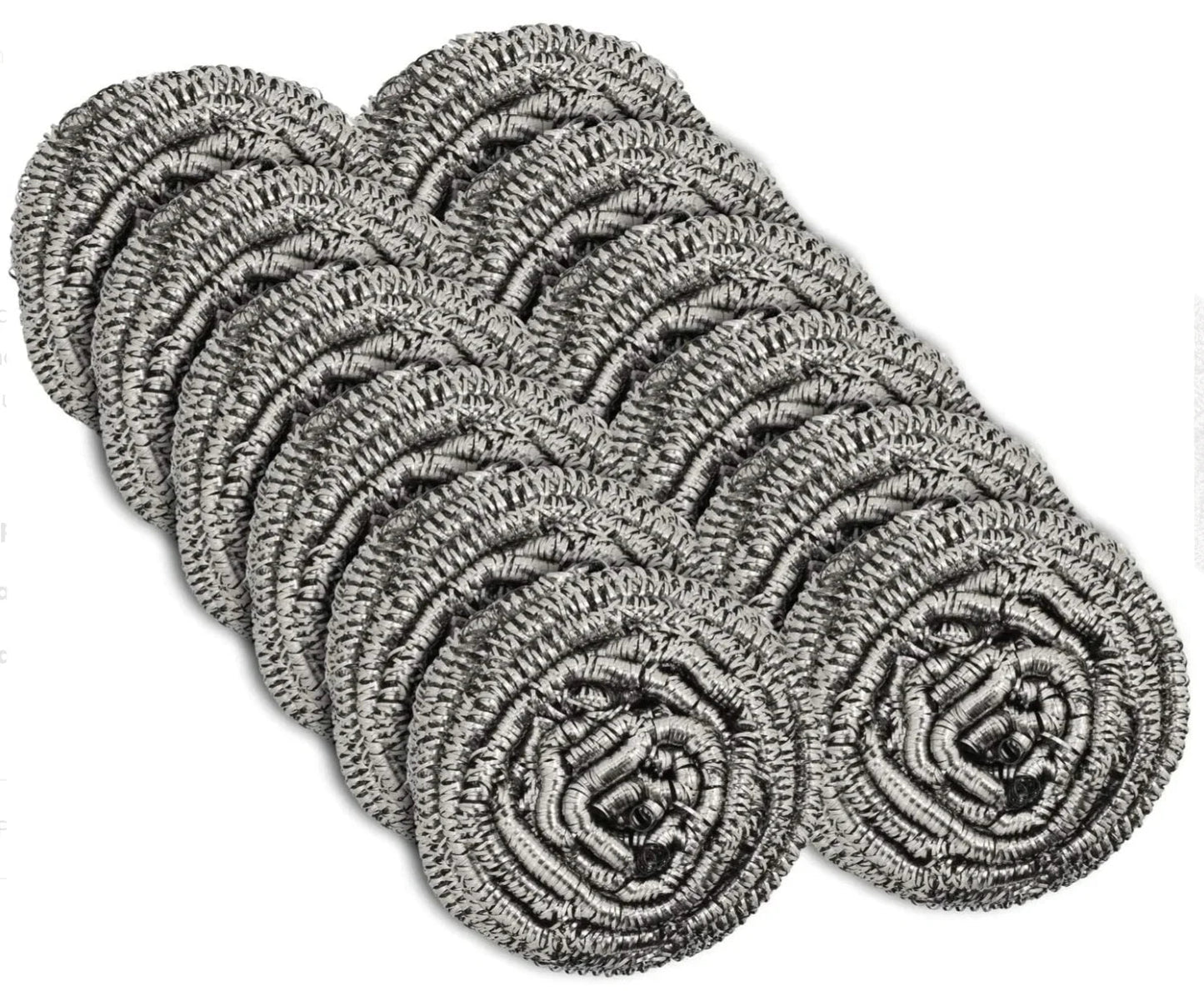Esfregão Inox Bola Profissional Aço Inoxidavel Arame Limpeza Industrial Superfícies