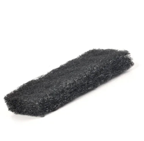 Esfregão Preto Abrasivo Extra Forte - Delfi Pro EPF, esfregão de fibra preta super abrasivo.