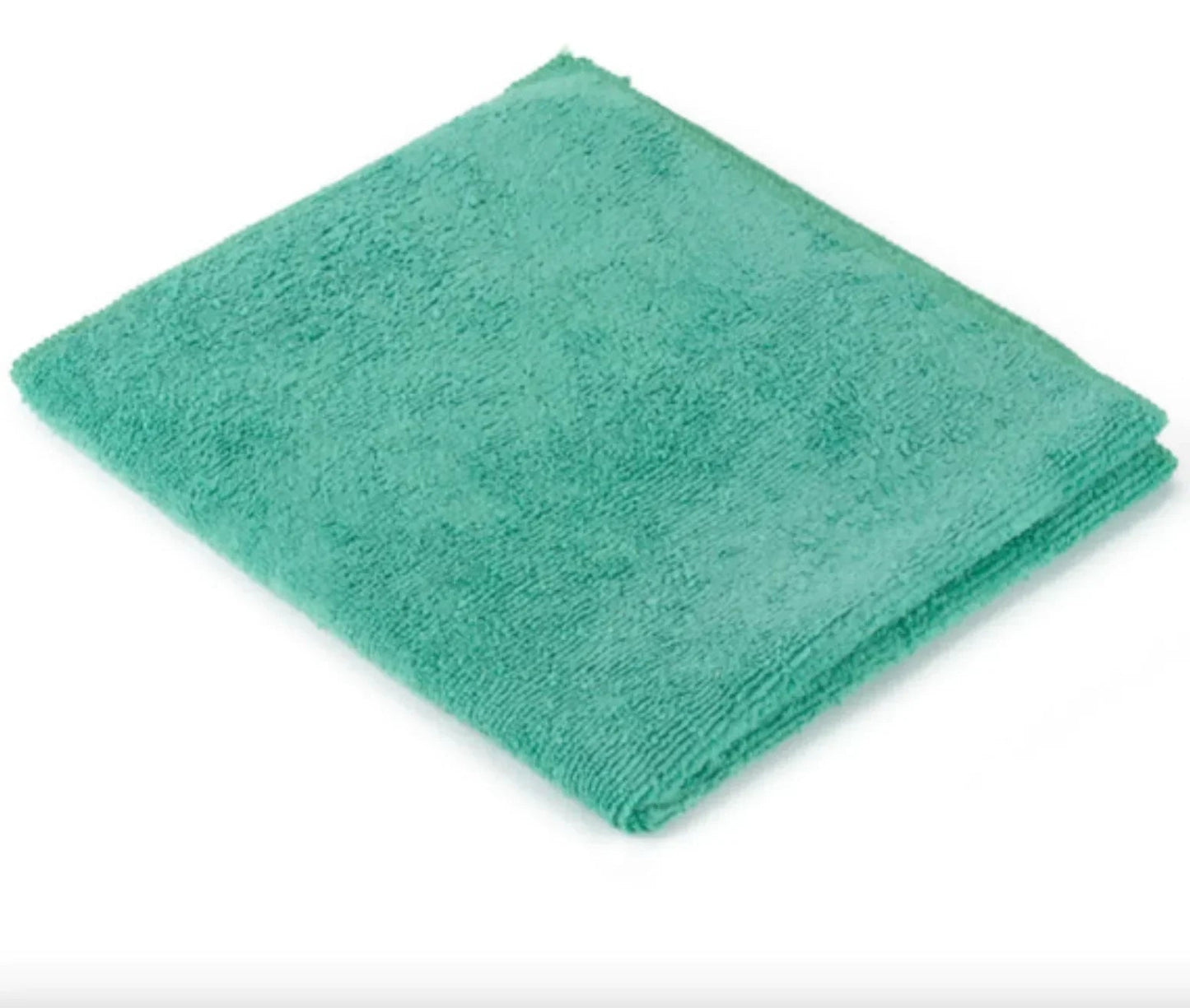 Pano Microfibra Verde Limpeza Superfícies Profissional Empresas Pack 12 Panos
