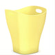Papeleira Dupla Pega 16L Cesto Papéis Amarelo Pastel