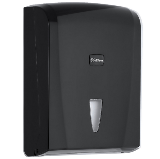 Dispensador Toalhas Mão Zig-Zag XL Preto