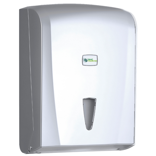 Dispensador Toalhas Mão Zig-Zag XL Cinzento