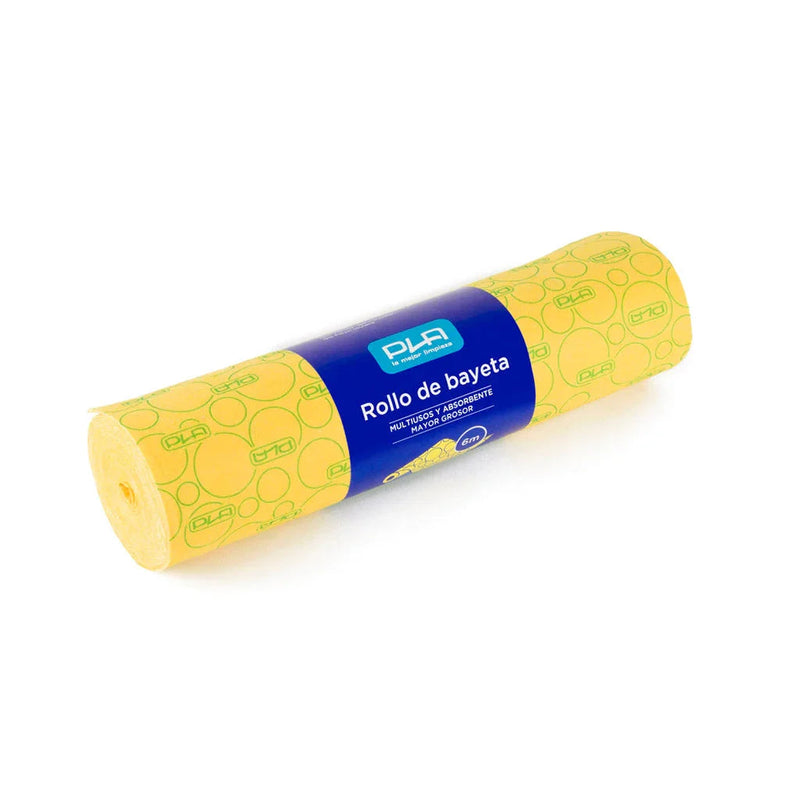 Pano Multiusos Sintético em Rolo | 6M | Amarelo DELFI PRO MULTI-S PLUS, super absorvente e prático.